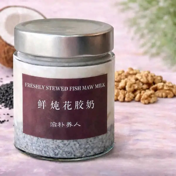 椰汁芝麻核桃